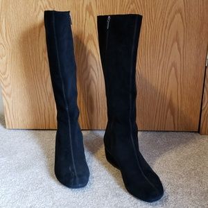 Black Suede Boots
